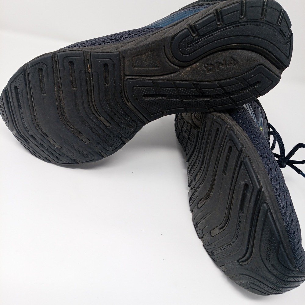 Brooks Anthem 6 Mens Running Shoes Navy Black Yellow 1104141D006 Size 10 - Picture 10 of 10